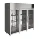 QualServ UCFZ585-SG71A 72" 3-Glass Door Reach-In Freezer, Top Mounted, 72 cu. ft. 2 image