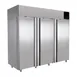 QualServ UCFZ585-SS71A 85" Three Section Reach In Freezer w/ 3 Solid Doors, Top Mount, 72 cu. ft. 1 image