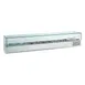QualServ UCGAC223 87" Glass-Top Refrigerated Condiment Rail, (10) GN 1/3 pans capacity 1 image