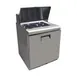 QualServ UCMT132-SS11A 32" 1-Door Mega Top Sandwich Prep Table, 2 Drawers, 8 Pans 1 image