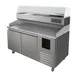 QualServ UCPP566-SS61A 65" 2-Section Refrigerated Pizza Prep Table w/ 2 Doors, 14 cu. ft. 4 image
