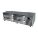 QualServ UCRB572-SS61A 72" 4 Drawers Refrigerated Chef Base, Stainless Steel, 115v 1 image