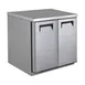 QualServ UCRE336-SS61A 36" 2-Door Undercounter Refrigerator, Stainless Steel, Front Breathing, 9.29 cu. ft. 1 image