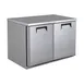 QualServ UCRE360-SS61A 60" 2-Door Undercounter Refrigerator, Stainless Steel, Front Breathing, 17.04 cu. ft. 1 image