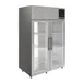 QualServ UCRE553-SG71A 53" Two Section Reach-In Refrigerator w/ 2 Glass Doors, Top Mount, Stainless Steel, 49 cu. ft. 3 image