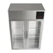 QualServ UCRE553-SG71A 53" Two Section Reach-In Refrigerator w/ 2 Glass Doors, Top Mount, Stainless Steel, 49 cu. ft. 5 image