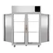 QualServ UCRP149-GS71A 49" 4-Door Pass-Thru Refrigerator, 49 cu. ft., Stainless Steel, Top Mounted 1 image
