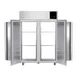 QualServ UCRP149-SS71A 49" 4-Solid Door Pass Thru Refrigerator, 49 cu. ft., Top Mounted 1 image