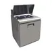 QualServ UCSP127-SS11A 27" 1-Door Sandwich and Salad Prep Table, 8 Pans, Stainless Steel 1 image