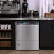 Champion UH 140B 24" Undercounter Dishwasher,27 Racks/Hr-20 Gal/Hr-High Temp w/ Booster 4 image