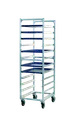 Doyon O8620 Aluminum Bun Pan Rack, Open Sides, Holds 20 Trays, End Loading 2 image
