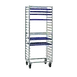 Doyon O8620D Aluminum Bun Pan Rack, Open Sides, Holds 20 Trays, End Loading 1 image