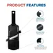 Jaccard 201207 Hands-O-Lin Tri-Blade Box Grater with Catch Lid 2 image
