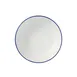 Libbey 114227 - Porcelana Linea Nestabowl, 34 Oz (1 L) Round Blue Bowl, 7" Dia x 2-3/8" H - 1/Case 1 image