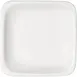 Libbey 611151912000000 Square China Plate, 6" x 6" Porcelain, Oven Microwave Safe - Case 1 image