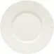 Libbey 669001762000000 - 6½" Round Porcelain China Plate, Oven Microwave Freezer Safe - 1/Case 1 image