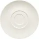 Libbey 669681962000000 - Round Porcelain Saucer 6½" Dia x ¾" H Oven Microwave Freezer Safe - 1/Case 1 image