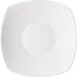 Libbey 671183012000000 Square Porcelain Plate 10.5" Coupe Rim, Oven/Microwave/Freezer Safe - Case 1 image