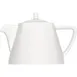 Libbey 671433513000000 Porcelain Coffee Teapot 11.8 oz 6" Dia x 4" H Lid Oven Safe Dishwasher Safe 1 image