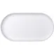 Libbey 676263212000000 Oval China Platter 12" x 6" Porcelain Freezer Dishwasher Safe - 1/Case 1 image