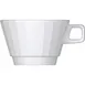 Libbey 676533512000000 Conical Porcelain Cup, 11.8 oz (4.2" Dia), Microwave Safe - 1/Case 1 image