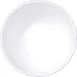 Libbey 676611312000000 - 12.5 oz Round Porcelain Bowl, 5" Diameter, Conical, Microwave Freezer Safe, Edge 1 image