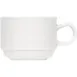 Libbey 680512212000000 China Cups, 7.4 oz (3") Stackable Porcelain Mug, Microwave Safe - Case 1 image