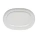 Libbey 692203612000000 Oval Porcelain Platter, 14"-1/6" x 9"-5/6" x 1"-1/3", Dinnerware Serving Tray - Case 1 image
