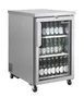Blue Air BLBB23-1SG-HC Bar Cooler, 24"-1/8" Wide, Stainless Steel, Glass Door, R290, 1/4 HP, 115V 1 image