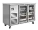 Blue Air BLBB59-2SG-HC - 58.75" Bar Cooler, Two Glass Doors, Body, 4 Shelves, R290 Refrigerant, 115V 1 image