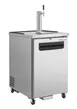 Blue Air BLKC23-1S-HC Keg Cooler, 24" Wide 1/2 Barrel, Steel, R290 1/4 HP 115V, Lockable Door 1 image