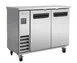 Blue Air BLNBB-48S-HC Bar Cooler 49" W x 24" D, Stainless Steel, Two Solid Doors, R290, 1/3 HP 115V 1 image