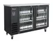 Blue Air BLNBB-60BG-HC Back Bar Cooler 61" W x 24" D, Black Powder‑Coated Steel, R290, 1/3 HP 115V 1 image