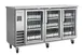 Blue Air BLNBB-72SG-HC Back Bar Cooler, 73"W x 22"D, 3 Glass Doors, Steel, 1/3 HP R290, LED 1 image
