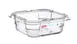 Carlisle 09796 - Araven GN 1/6 Plastic Food Pan, 2.5" Deep, Clear Polycarbonate, Integrated Label 1 image