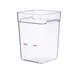 Carlisle 91906 Araven Clear Polycarbonate Food Storage Pan, 22 Qt Square, Integrated Label 1 image