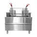 Connerton CSF-24 24" Countertop Gas Deep Fryer, Full Pot, Liquid Propane, 40 Ibs, 70.000 BTU 1 image