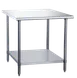 Dukers Appliance Co DCSTW-3024 Stainless Steel Top 24" - 27" Work Table 2 image
