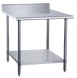 Dukers Appliance Co DCSTW-3024B Stainless Steel Top 24" - 27" Work Table 1 image