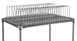 Eagle Group QTR24481-VG QuadPLUS Tray Drying Rack, 48" W x 24" D, 1-1/2" Spacing, Valu-Gard Green 1 image