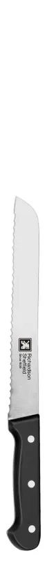 Amefa 025600RSPC191 Bread Knife, 8.5" Tang, ABS Handle, MOV Stainless Steel Blade, 3 Rivets, NSF 1 image