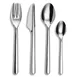 Amefa 025905AG20BC1 Spoon, 6" Stainless Steel, 0.5mm Thickness, Tumble Finish, Sustainable, 20/Case 2 image