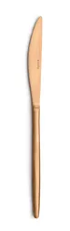 Amefa 1114AEB000305 Dinner Knife – 9‑1/16" Satin, 13/0 Stainless Steel, PVD Copper - 1 Dozen 1 image