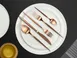 Amefa 1114AEB000340 Dessert Fork – 7.2" Finish PVD Copper, 18/0 Stainless Steel, 0.06 lb - 1 Dozen 2 image