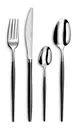 Amefa 1114DTB000325 Dinner Spoon - 7-15/16" Spoon, 18/0 Stainless Steel, Black PVD Finish - 1 Dozen 2 image