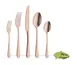 Amefa 1410AEB000320 Dinner Fork - 8-1/8" Austin PVD Copper, 18/10 Stainless Steel, 0.09 lb - 1 Dozen 2 image