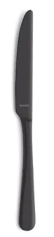 Amefa 1410ATB000305 Dinner Knife 9-1/4" Satin 13/0 Stainless Steel Austin PVD Black - 1 Dozen 1 image