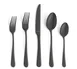 Amefa 1410ATB000340 Dessert Fork, 7"-3/16 Black PVD Finish, 18/10 Stainless Steel, 0.06 lb - 1 Dozen 2 image