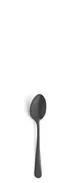 Amefa 1410ATB000380 Demitasse Spoon - 4-11/16" Satin 18/0 Stainless Steel Austin PVD Black - 1 Dozen 1 image