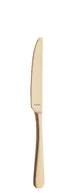 Amefa 1410AUB000335 Dessert Knife - 8" Satin Finish, 13/0 Stainless Steel, Austin PVD Gold - 1 Dozen 1 image